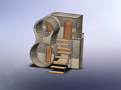 Ant house Modelo 3D