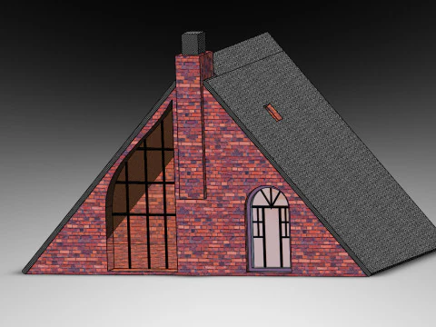 Conception de maison Modèle 3D