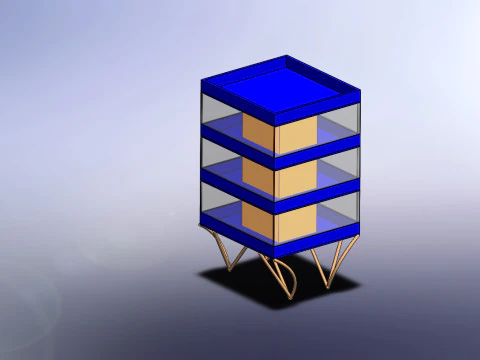 Conception de maison d'&eacute;clairage Modèle 3D