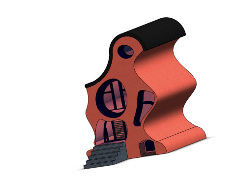 Weird shape house 3D Model