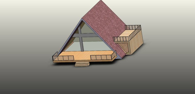 Small house 3D Model .c4d .max .obj .3ds .fbx .stl .blend 