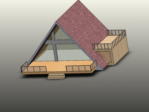 Small house 3D-Modell