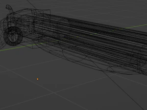 Sawed off shotgun 3D Model