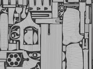 Modelo listo para el juego Colt Anaconda 44 Magnum Modelo 3D