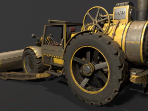 Modelo Gameraedy Steam Bulldozer Modelo 3D