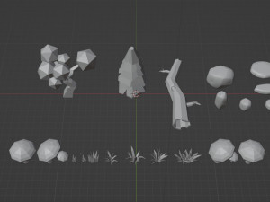 LowPoly Pack 3D Model