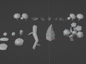 LowPoly Pack 3D Model