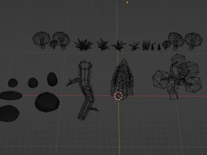 Pacote LowPoly Modelo 3D