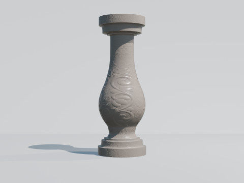 Balustrade with Ornaments CG Текстури