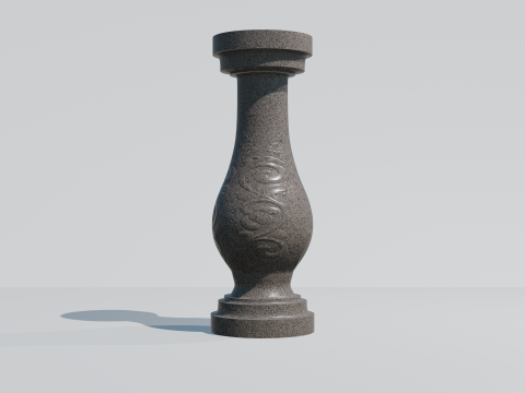Balustrade with Ornaments CG Textures