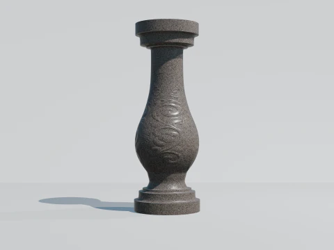 Balustrade with Ornaments CG Textures