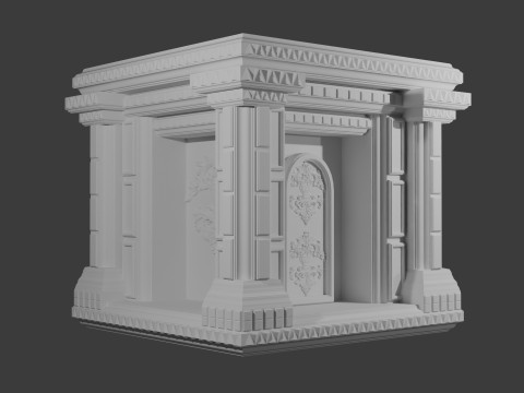 Corinthia Monument Build 3D Model