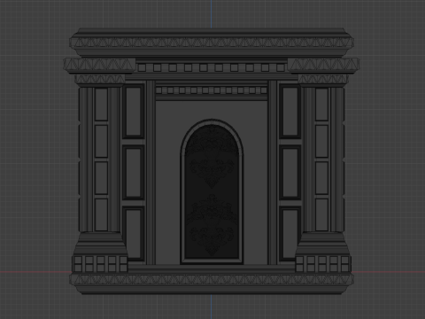 Corinthia Monument Build 3D Model