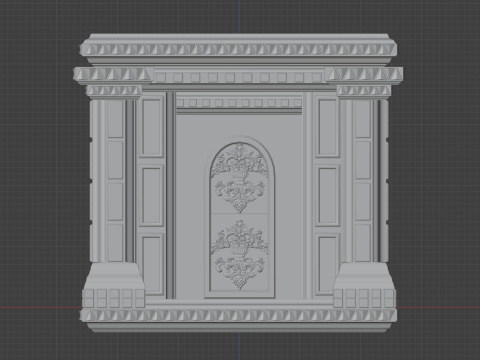 Corinthia Monument Build 3D Model