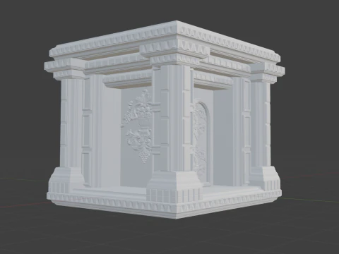 Corinthia Monument Build 3D Model