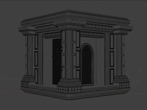 Corinthia Monument Build 3D Model