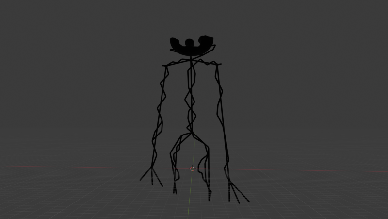 Backrooms Bacteria Entity 3D Model .c4d .max .obj .3ds .fbx .stl .blend 