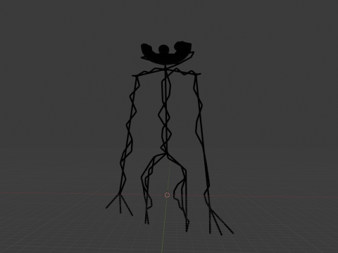 Backrooms Bacteria Entity 3D Model