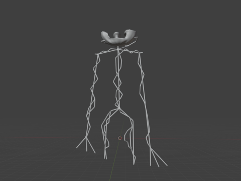 Backrooms Bacteria Entity 3D Model