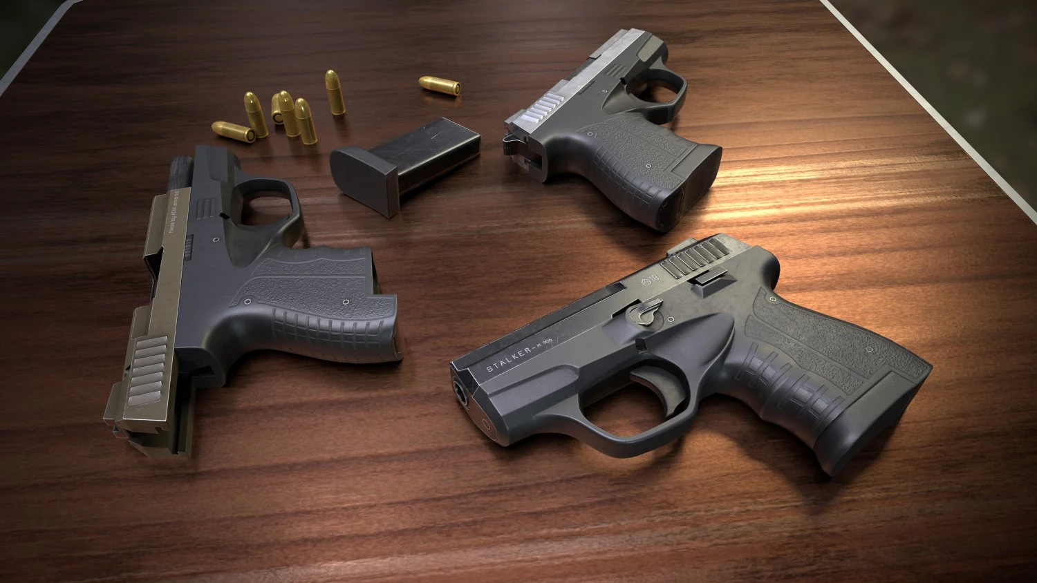 Stalker - m 906 3D Model .c4d .max .obj .3ds .fbx .stl .blend 