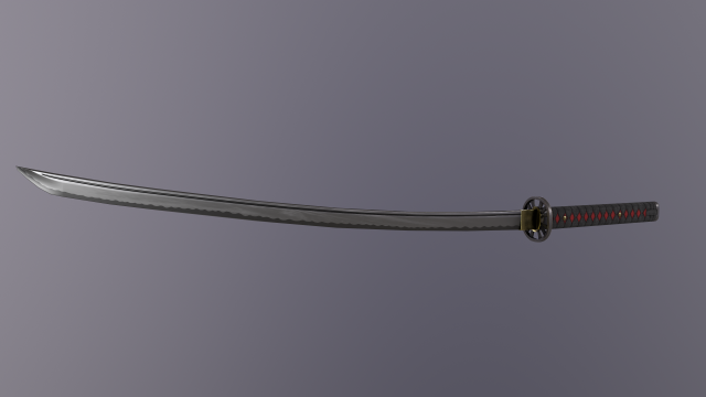 Katana 3D मॉडल .c4d .max .obj .3ds .fbx .stl .blend