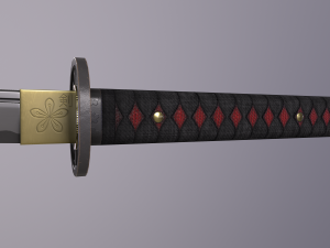 Katana 3D मॉडल