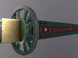 Katana Model 3D