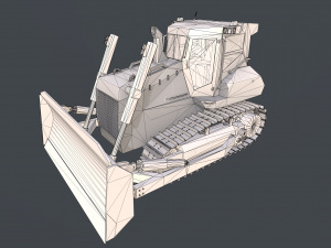 Near Future Dozer 3D 模型