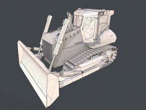 Бульдозер ближайшего будущего 3D Модель