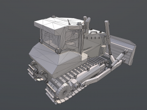 Near Future Dozer 3D 模型