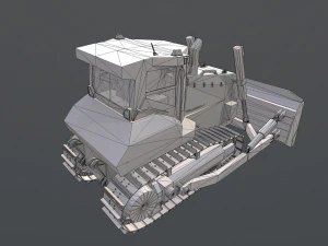 Бульдозер ближайшего будущего 3D Модель