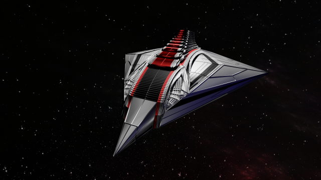 HyperInvader 3D Model .c4d .max .obj .3ds .fbx .stl .blend 