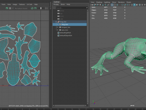 Frog model 3D 모델