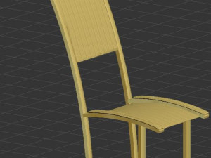 Wooden chair 3Dモデル