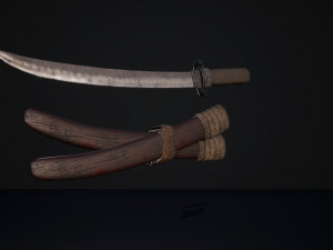 Shinobi assassin girl Modelo 3D