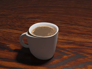 Kaffeetasse 3D Modell