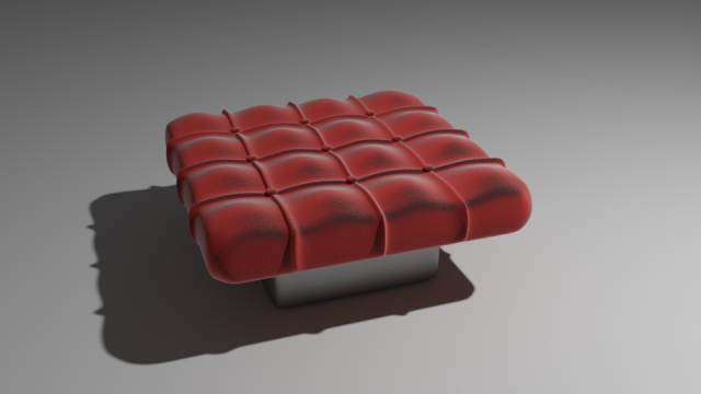Padded Modello 3D .c4d .max .obj .3ds .fbx .stl .blend 
