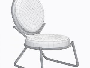 Double Zero chairs for Moroso 3D Модель