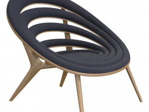 Spiral Armchair By Dunelli 3D Model