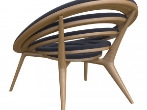 Spiral Armchair By Dunelli 3D Модель
