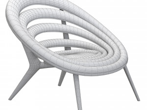 Spiral Armchair By Dunelli 3D Модель