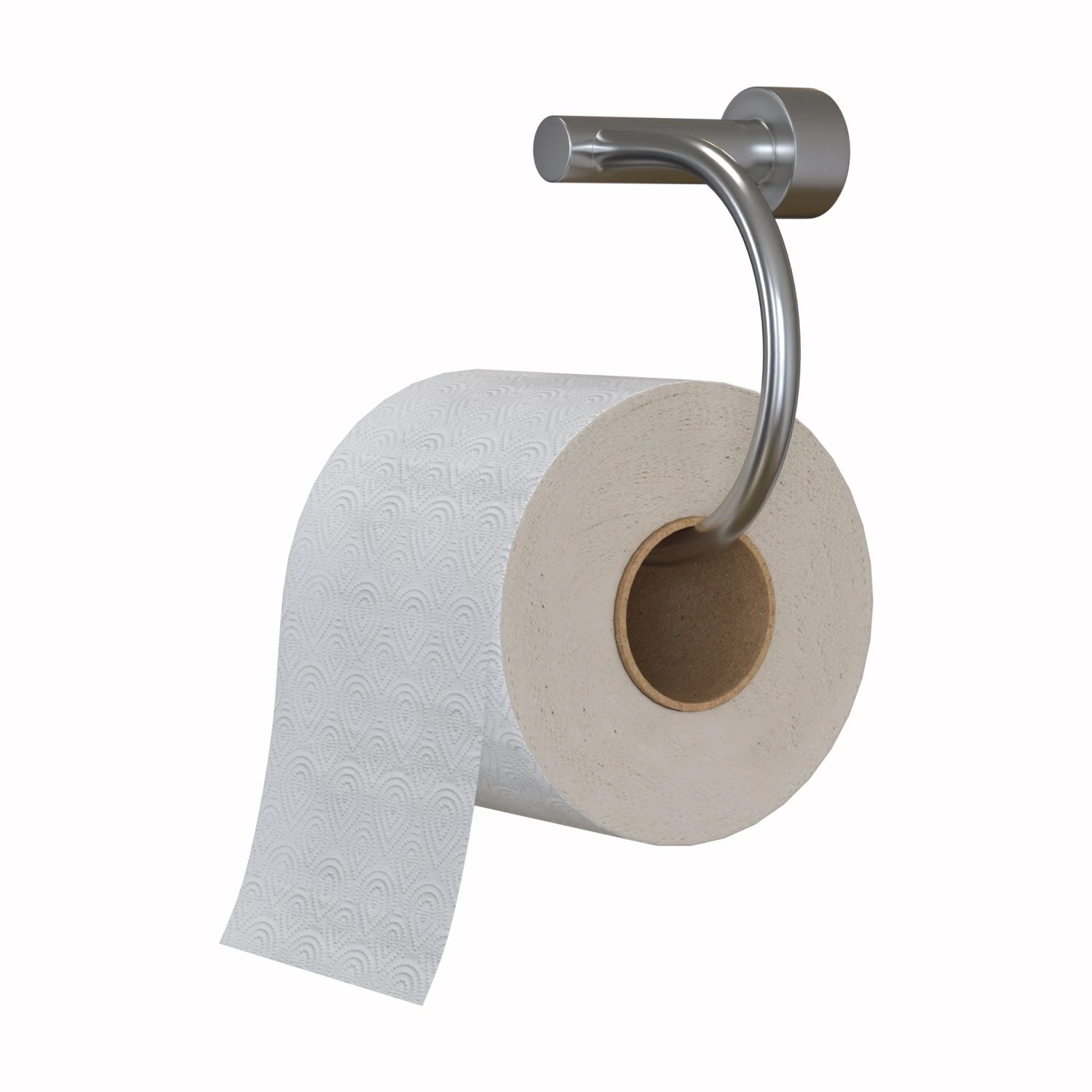 Toilet paper 3D Model .c4d .max .obj .3ds .fbx .stl .blend 