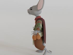 Mouse animal character 3D Model