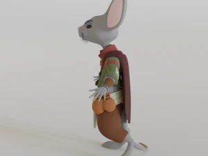 Mouse animal character 3D Model