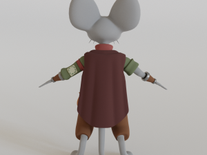 Mouse animal character 3D Model