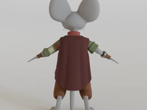 Mouse animal character 3D Model