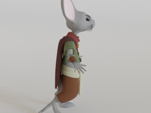 Mouse animal character 3D Model