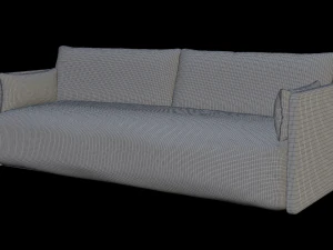 Sofa for interior 002 3D Model