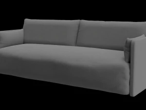 Sofa for interior 002 3D Model
