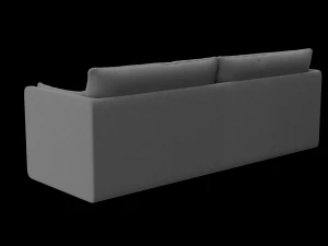 Sofa for interior 002 3D Model